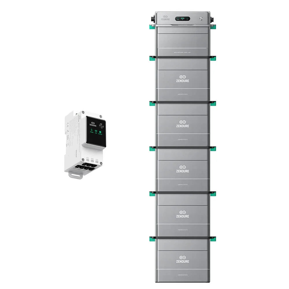 ZENDURE Solarflow 1600 AC+ SolarFlow 1600 AC+ & Zendure 3CT 5*AB2000L (11.52 kWh au total)