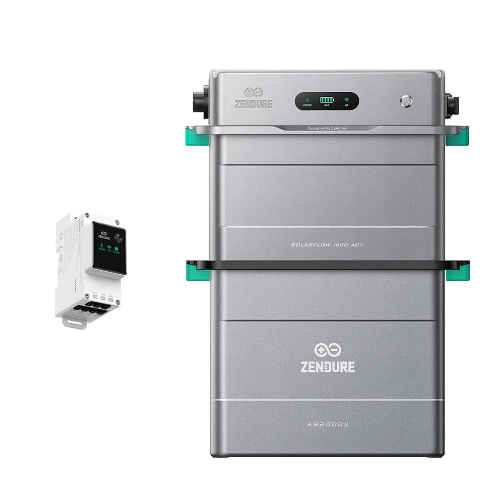 ZENDURE Solarflow 1600 AC+ SolarFlow 1600 AC+ & Zendure 3CT 1*AB2000L (3.84 kWh au total)