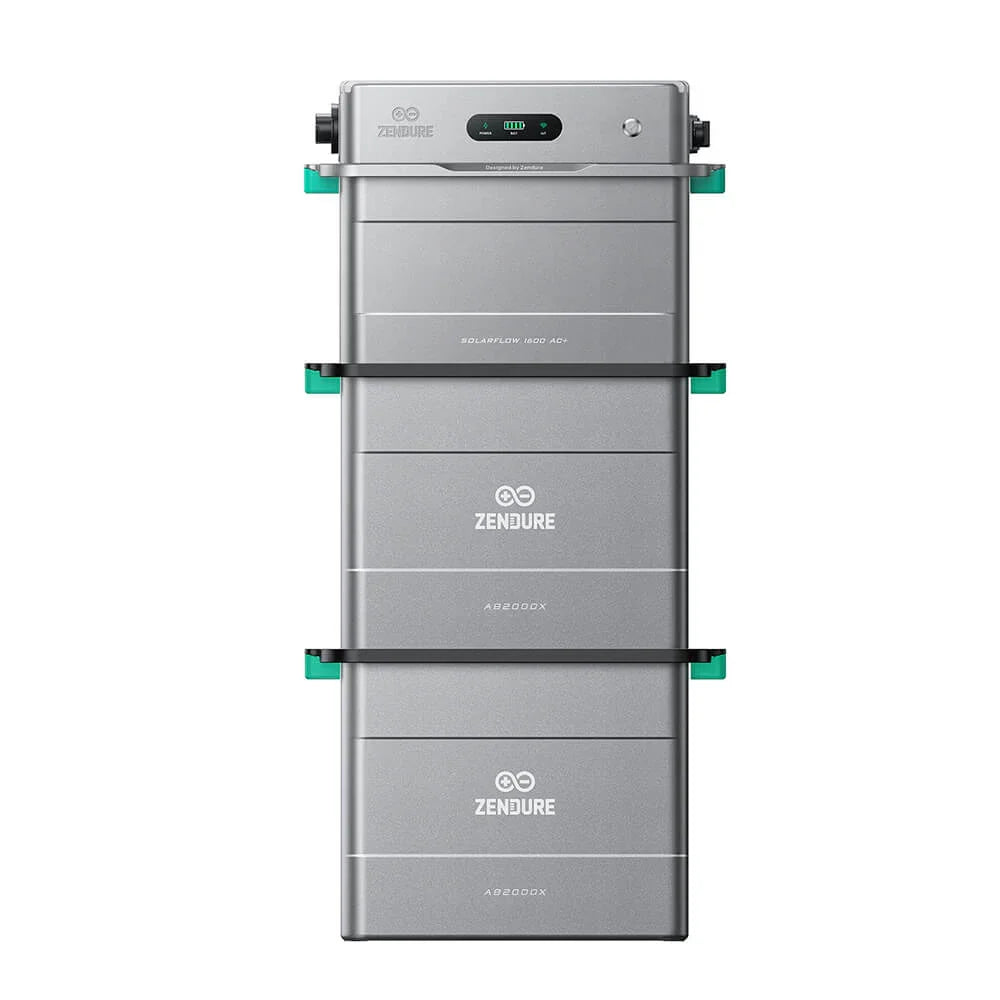 ZENDURE Solarflow 1600 AC+ SolarFlow 1600 AC+ (1.92 kWh) 2*AB2000L (5.76 kWh au total)