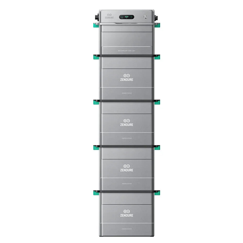 ZENDURE Solarflow 1600 AC+ SolarFlow 1600 AC+ (1.92 kWh) 4*AB2000L (9.60 kWh au total)