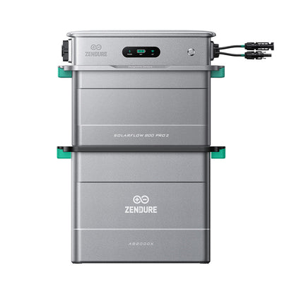 Zendure SolarFlow 800 Pro 2 mit einem Erweiterungsakku