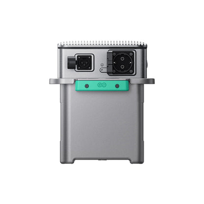 Zendure SolarFlow 800 Pro 2, Seite mit AC-Anschluss und Off-Grid-Steckdose