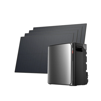 ECOFLOW EcoFlow STREAM Ultra X STREAM Ultra X 4 panneaux solaires rigides de 450 W